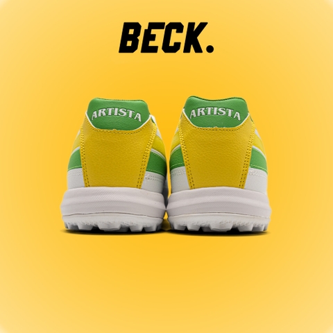 Giày Bóng Đá Kamito Artista PRO Đế Đệm TF - Trắng Xanh