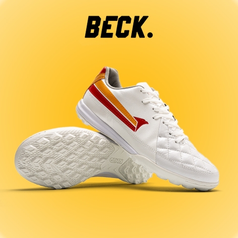 Giày Bóng Đá Kamito Artista KL PRO Đế Đệm Da Kangaroo TF - Trắng Đỏ