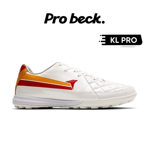 Giày Bóng Đá Kamito Artista KL PRO Đế Đệm Da Kangaroo TF - Trắng Đỏ
