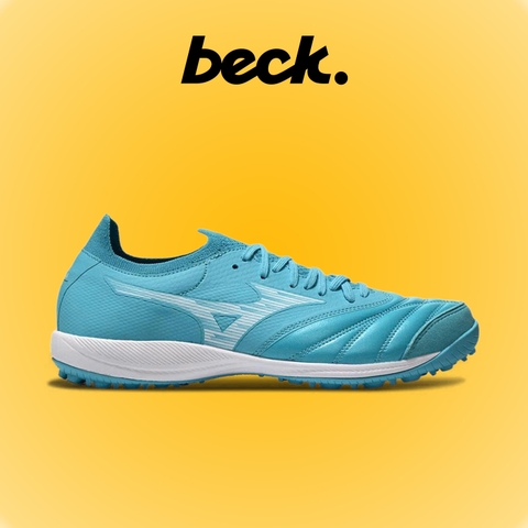 Giày Bóng Đá Mizuno Sala Beta Japan Xanh Ngọc Cổ Lửng HQ TF