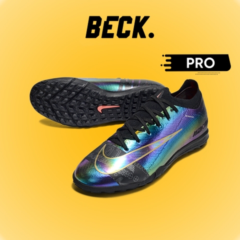 Giày Bóng Đá Nike Mercurial Vapor 16 PRO Cosmic Đen Full Cổ Lửng HQ TF
