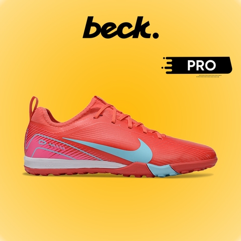 Giày Bóng Đá Nike Vapor 16 Pro V2 Đỏ Vạch Xanh Ngọc Cổ Lửng TF