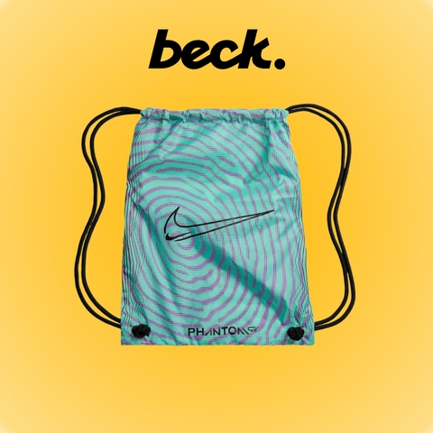 Túi Rút Gymsack Chính Hãng Nike Phatom GX - Xanh Ngọc Tím