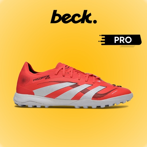 Giày Bóng Đá Adidas Predator 25 Elite Đỏ Vạch Trắng HQ TF