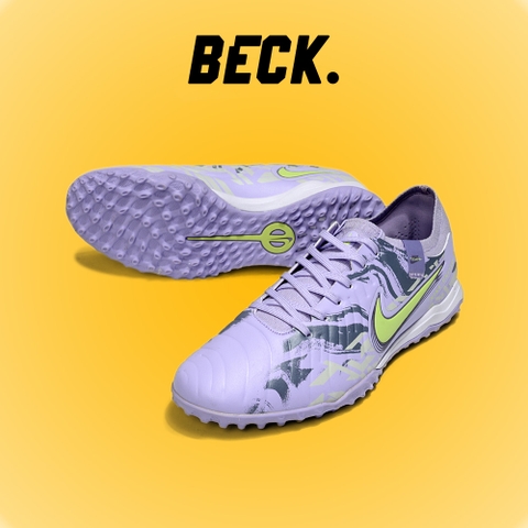 Giày Bóng Đá Nike Tiempo Legend 10 Pro United Tím Lưỡi Gà Liền HQ TF