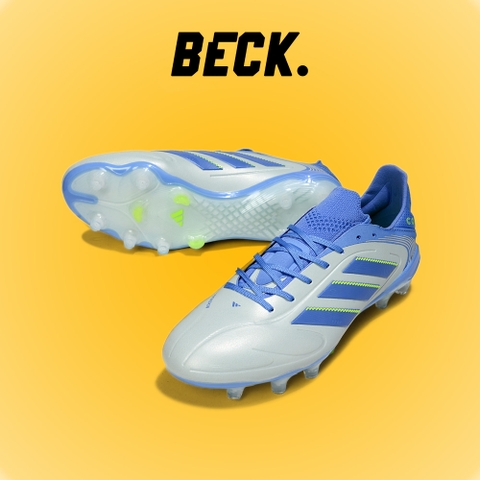 Giày Bóng Đá Adidas Copa Pure 3 Elite Xám Xanh Lưỡi Gà Liền HQ FG