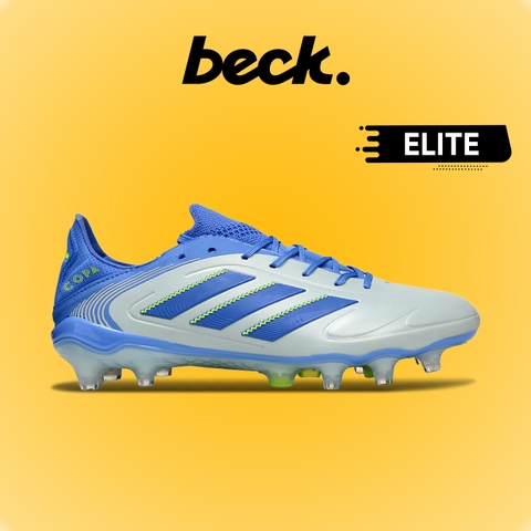 Giày Bóng Đá Adidas Copa Pure 3 Elite Xám Xanh Lưỡi Gà Liền HQ FG