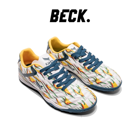 Giày Bóng Đá Trẻ Em Kamito Velocidad Attack Trắng Xanh Ngọc TF