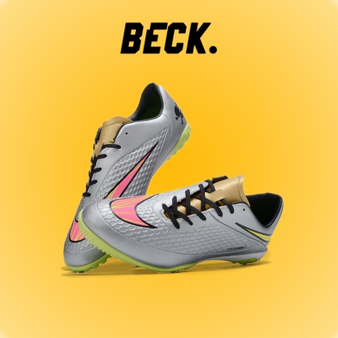 Giày Bóng Đá Nike Hypervenom Phelon Neymar Bạc TF