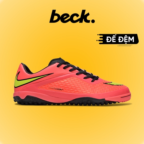 Giày Bóng Đá Nike Hypervenom Phelon WC14 Đỏ Vạch Vàng Đế Đệm TF