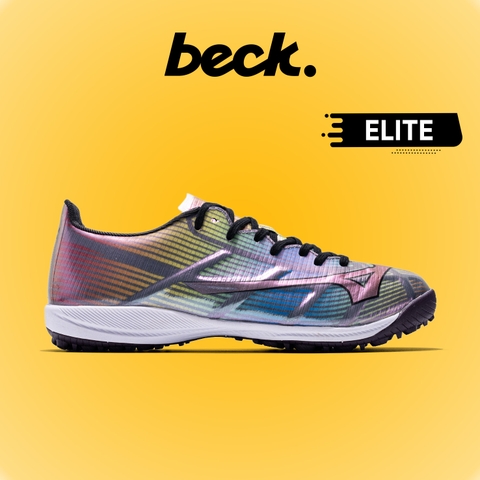 Giày Bóng Đá Mizuno Alpha 2 Elite Đen Loang TF