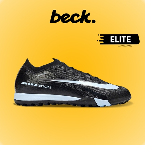 Giày Bóng Đá Nike Mercurial Vapor 16 Elite Đen Vạch Xanh Biển Cổ Lửng TF