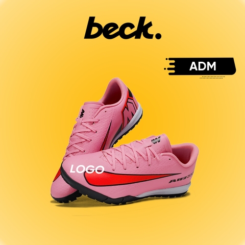 Giày Bóng Đá Mercurial Vapor 16 Academy Đế Đệm Hồng Tím Vạch Đỏ TF
