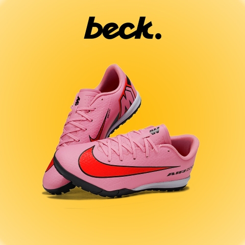 Giày Bóng Đá Nike Mercurial Vapor 16 Academy Đế Đệm Hồng Tím Vạch Đỏ TF