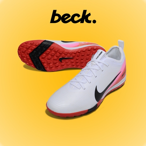 Giày Bóng Đá Nike Mercurial Vapor 16 Pro V2 Trắng Đế Đỏ Cổ Lửng TF