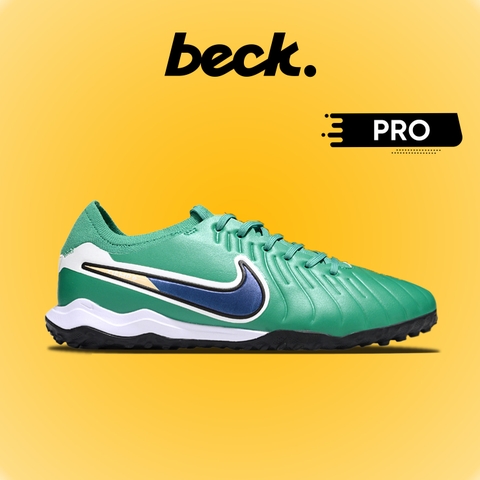 Giày Bóng Đá Nike Tiempo Legend 10 Pro Xanh Lá Đậm Lưỡi Gà Liền HQ TF