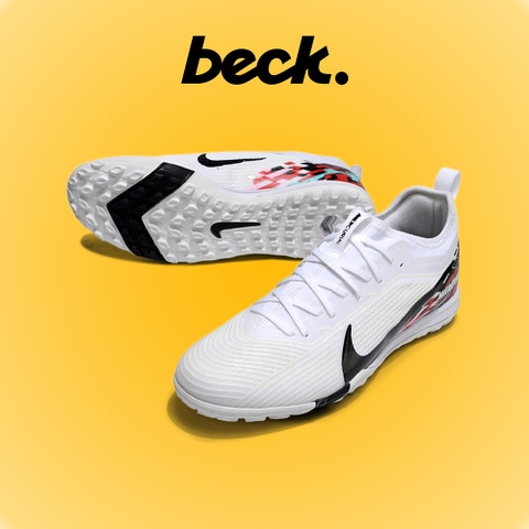 Giày Bóng Đá Nike Vapor 16 Pro 2025 Trắng Gót Xanh Đỏ Cổ Lửng HQ TF