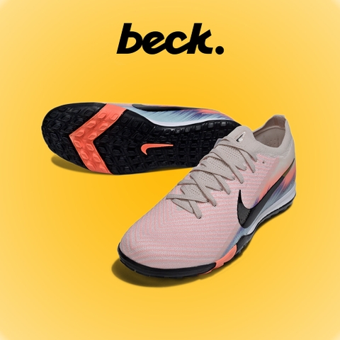 Giày Bóng Đá Trẻ Em Nike Mercurial Vapor 16 Elite United Cam Nhạt Xanh Biển Cổ Lửng TF