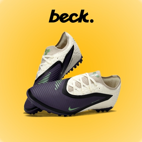 Giày Bóng Đá Nike Phantom 6 Pro Kobe Bryant Tím Gót Trắng Cổ Lửng TF