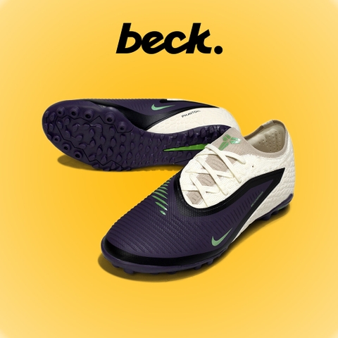 Giày Bóng Đá Trẻ Em Nike Phantom 6 Pro Kobe Bryant Tím Gót Trắng Cổ Lửng TF