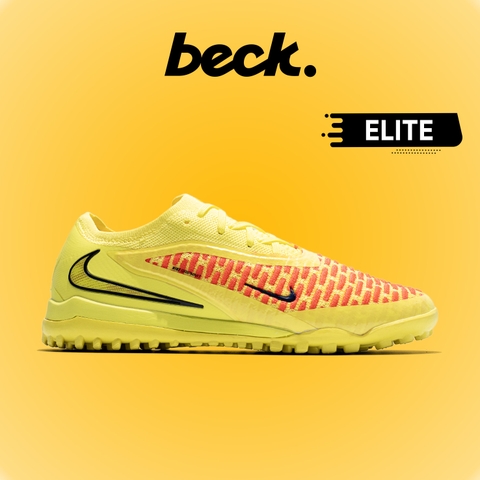 Giày Bóng Đá Nike Phantom 6 Elite Vàng Đỏ Tổ Ong Cổ Lửng HQ TF