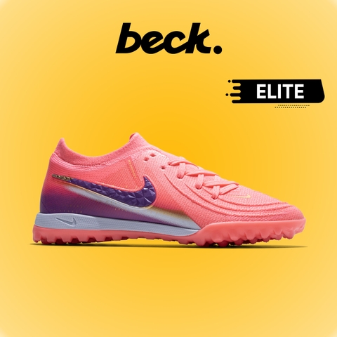 Giày Bóng Đá Nike Phantom GX2 Elite V1 Hồng Vạch Tím Cổ Lửng TF