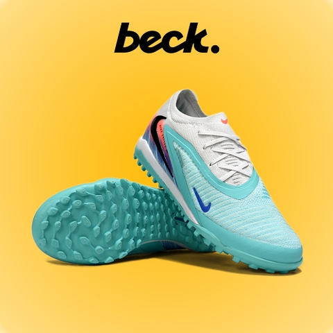 Giày Bóng Đá Nike Phantom 6 Elite United Xanh Ngọc Cổ Lửng HQ TF