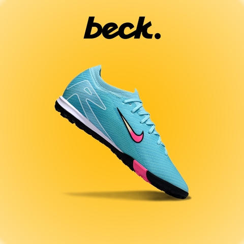 Giày Bóng Đá Nike Mercurial VAPOR 16 PRO Xanh Ngọc Vạch Hồng Cổ Lửng HQ TF