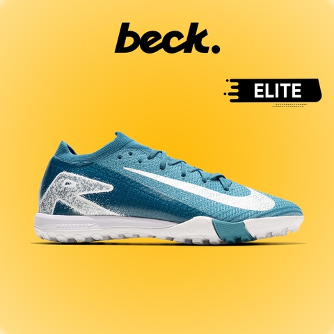 Giày Bóng Đá Nike Mercurial Vapor 16 Elite V2 Xanh Cổ Vịt Cổ Lửng TF