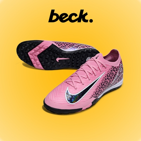 Giày Bóng Đá Nike Mercurial VAPOR 16 PRO Safari Hồng Đen Cổ Lửng HQ TF