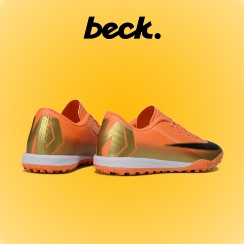 Giày Bóng Đá Nike Mercurial Vapor 16 Academy Đế Đệm Cam Vàng Gold TF