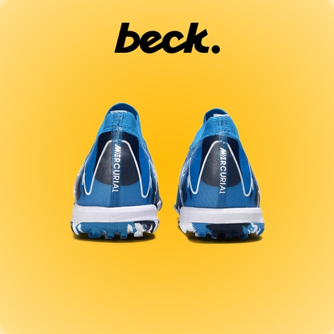 Giày Bóng Đá Nike Mercurial Vapor 16 Elite V1 Xanh Biển Đế Rằn Ri Cổ Lửng TF