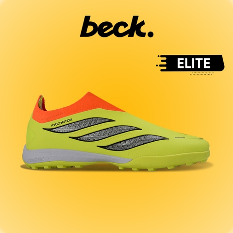 Giày Bóng Đá Adidas Predator 26 Elite LL Vàng Cam Không Dây TF