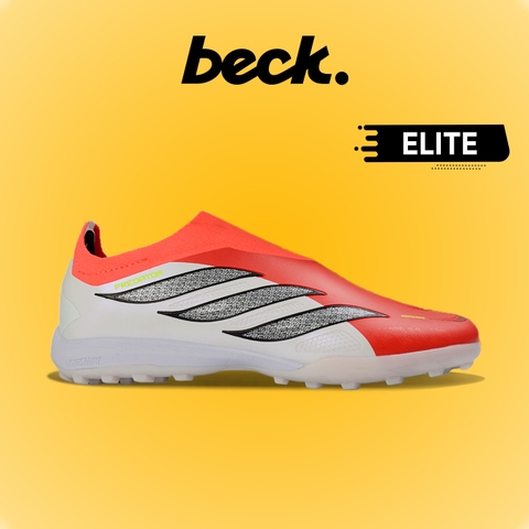 Giày Bóng Đá Adidas Predator 26 Elite LL Đỏ Trắng Không Dây TF