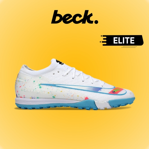 Giày Bóng Đá Nike Mercurial Vapor 16 Elite V1 Trắng Vẩy Sơn Cổ Lửng TF