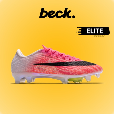 Giày Bóng Đá Nike Mercurial Vapor 17 Elite Hồng Gót Trắng Cổ Lửng HQ FG