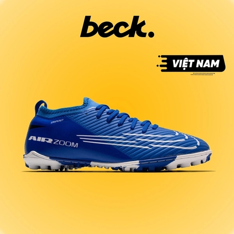 Giày Bóng Đá VN Mercurial Vapor 16 Elite TPU TF - Xanh Biển