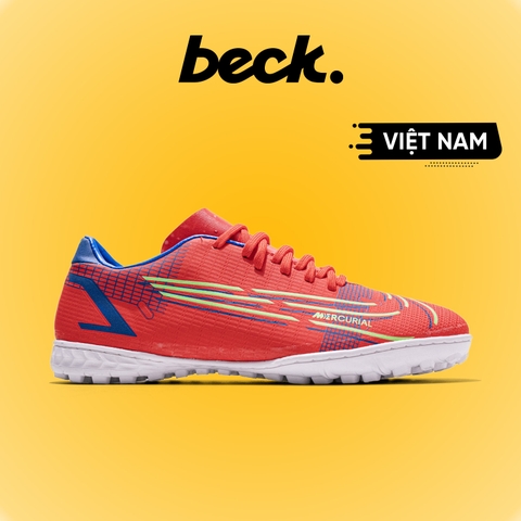 Giày Bóng Đá VN Mercurial Vapor 14 Aca TF - Đỏ