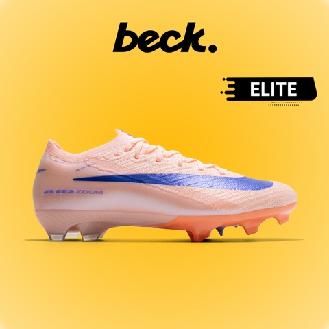 Giày Bóng Đá Nike Mercurial Vapor 16 Elite Cam Nhạt Vạch Navy Cổ Lửng FG