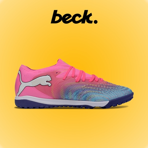 Giày Bóng Đá Puma Future 9 Ultimate Hồng Xanh Biển HQ TF