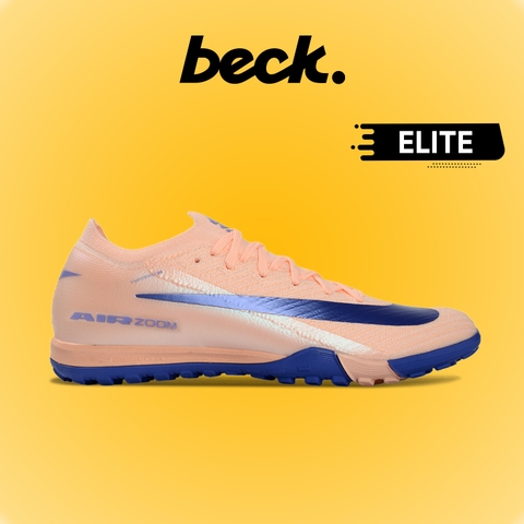 Giày Bóng Đá Nike Mercurial Vapor 16 Elite Cam Nhạt Xanh Navy Cổ Lửng TF