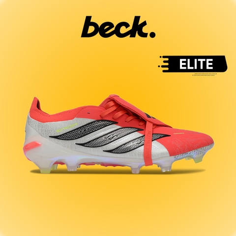 Giày Bóng Đá Adidas Predator 26 Elite Tongue Limited Đỏ Trắng Lưỡi Gà Lật Đế Bóng FG