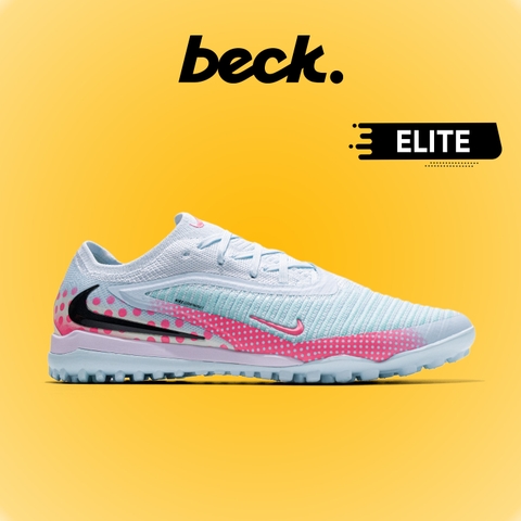 Giày Bóng Đá Nike Phantom 6 Elite Xanh Ngọc Gót Hồng Cổ Lửng HQ TF