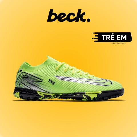 Giày Bóng Đá Trẻ Em VN Mercurial Vapor 16 Elite Xanh Lá TF