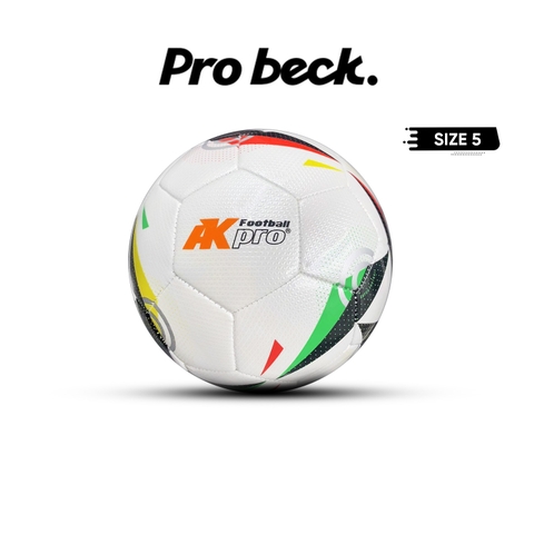 Quả Bóng Đá AKpro AF2600 Số 5 - Trắng Đỏ Vàng Xanh
