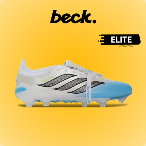 Giày Bóng Đá Adidas Predator 26 Elite Tongue Trắng Xanh Biển Lưỡi Gà Lật FG