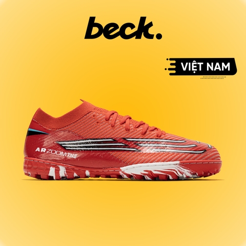 Giày Bóng Đá VN Mercurial Vapor 16 Elite Đỏ Trắng TF