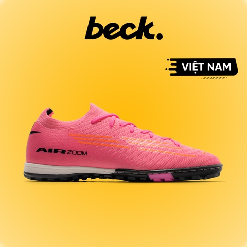 Giày Bóng Đá Winbro Mercurial Vapor 16 Elite Vải Dệt TF - Hồng Tím Cam