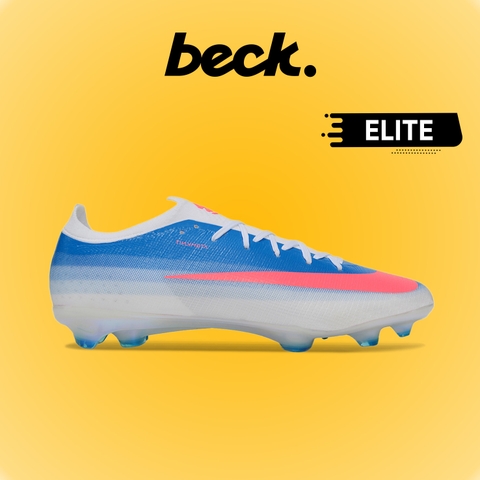 Giày Bóng Đá Nike Mercurial Vapor 17 Elite Xanh Biển Hồng Trắng Cổ Lửng FG