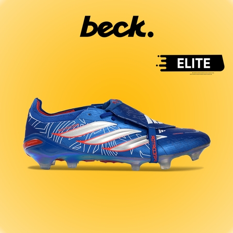 Giày Bóng Đá Adidas Predator 26 Elite Tongue Xanh Biển Đậm Lưỡi Gà Lật HQ FG